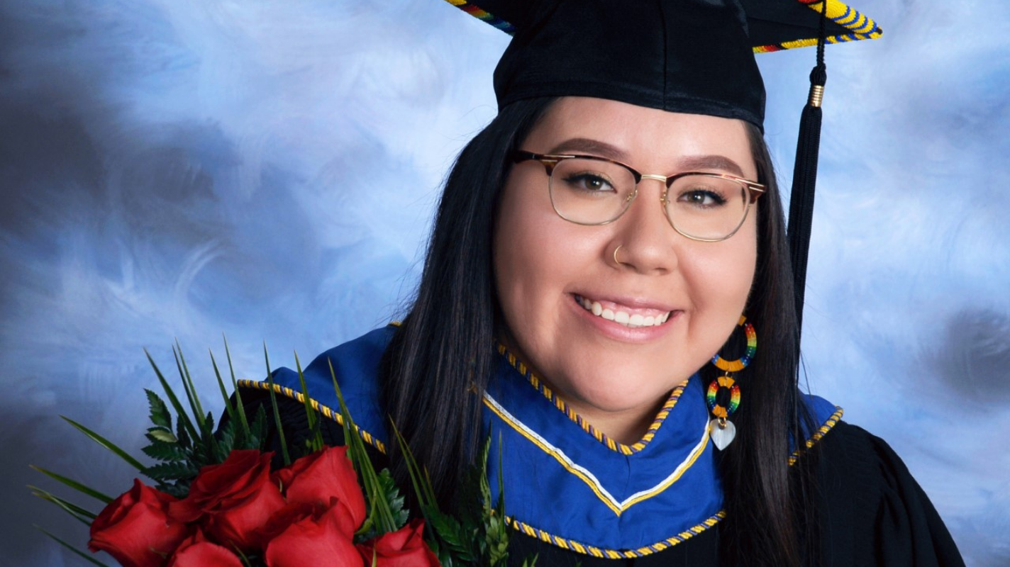 Kalli Eagle Speaker (BASc ‘21) embraces cultural ways of knowing and beads her way into a research project and award recognition