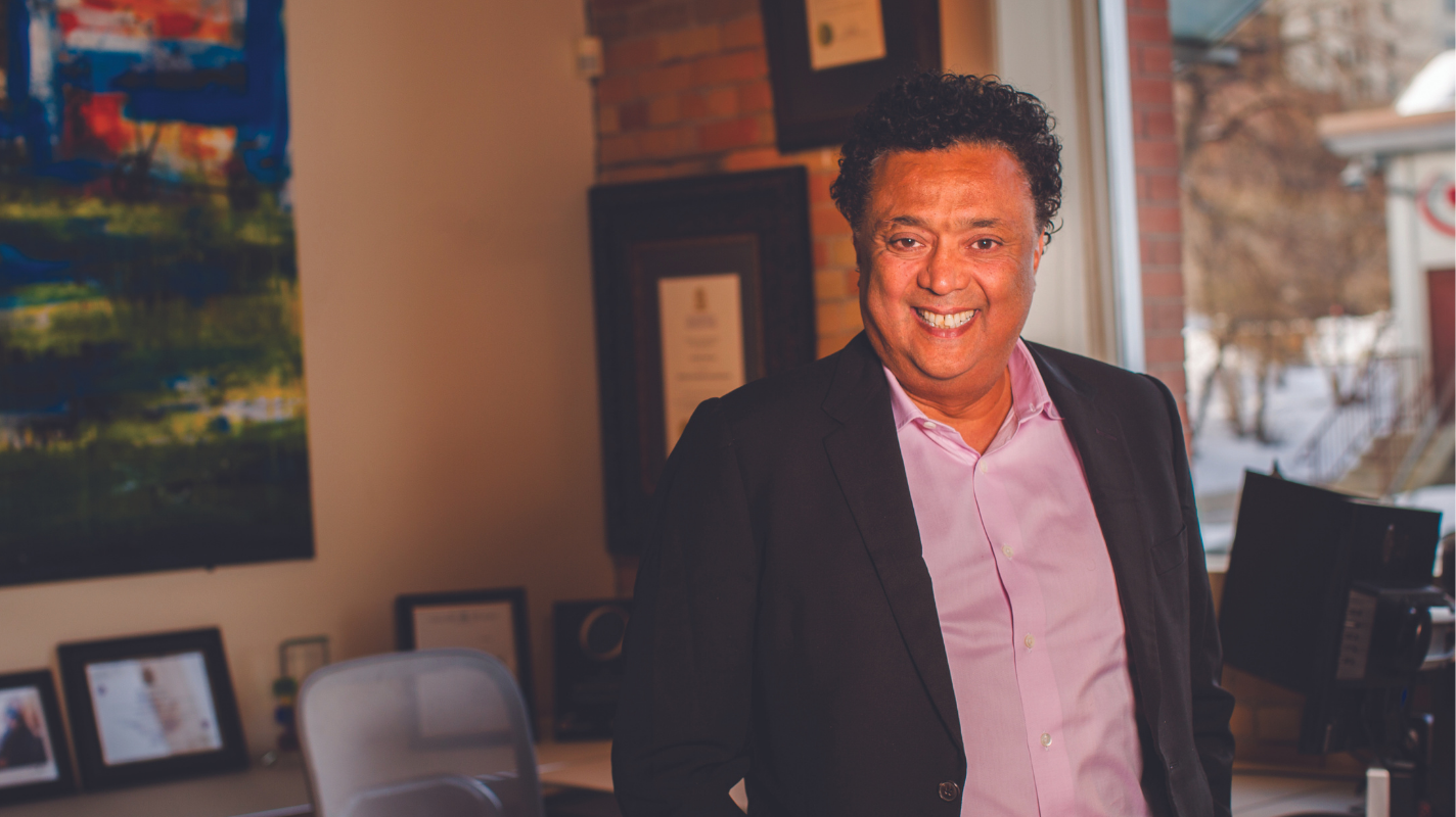 Dr. Navjeet (Bob) Dhillon helps prepare students for careers in a connected world
