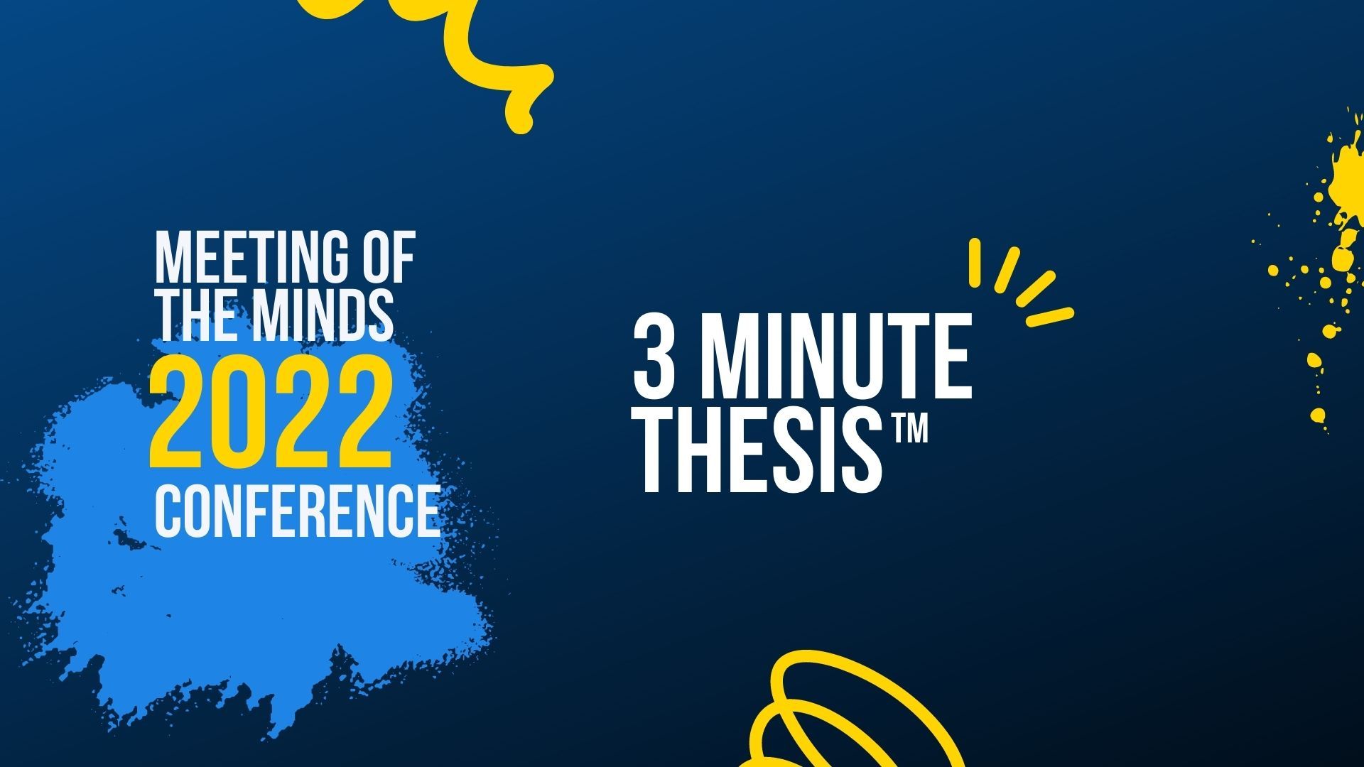 3 minute thesis competition 2022