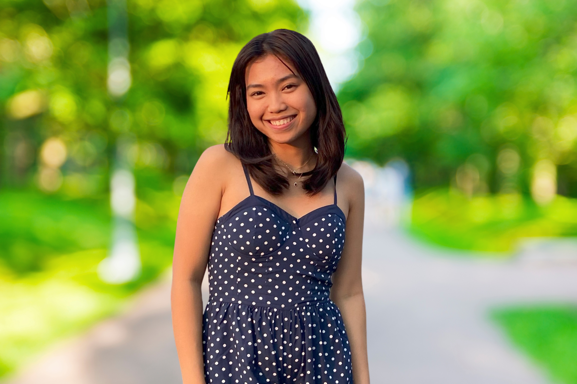 Shining Student Eila Padilla, diploma in finance program