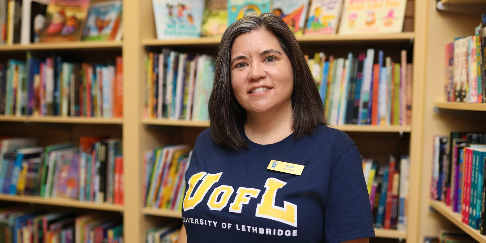 Meet Kari Tanaka (BA '02), Bookstore Operations Manager